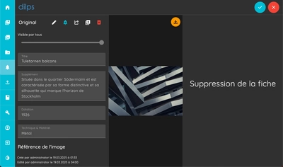 Suggestion de suppression