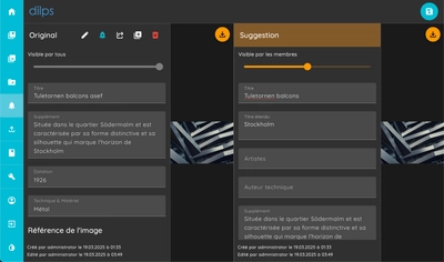 Suggestion de modification