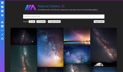 Natural gallery - Vertical