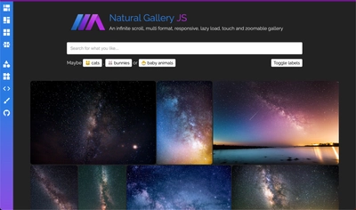 Natural gallery - Horizontal