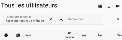 Filtre de recherche complexe